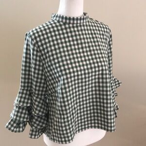 Sunday in Brooklyn for Anthropologie Gingham Top